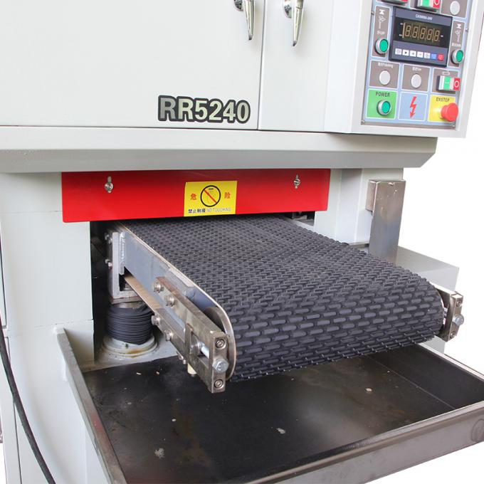 400mmRR Máquina de moagem de superfícies planas molhadas de metal banda larga máquina de polir molhada de areia máquina de acabamento de acabamento para metal 10