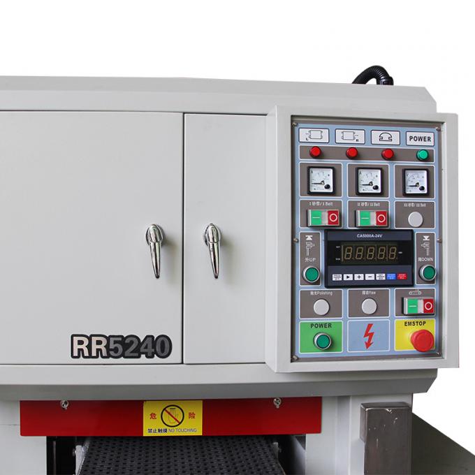 400mmRR Máquina de moagem de superfícies planas molhadas de metal banda larga máquina de polir molhada de areia máquina de acabamento de acabamento para metal 11