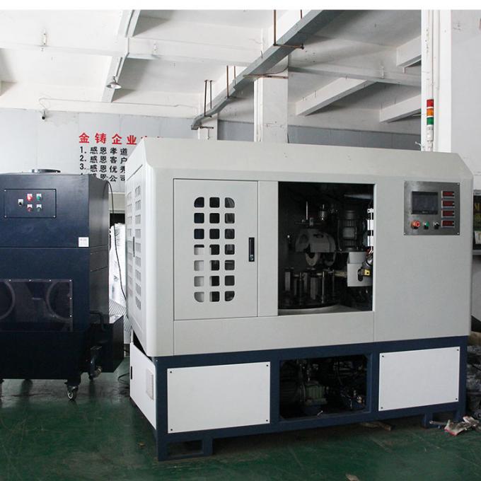Metal cilindrico automático de metal quatro estações disco Cnc espelho ferramenta Cnc moagem eletro polimento máquina para aço inoxidável 8