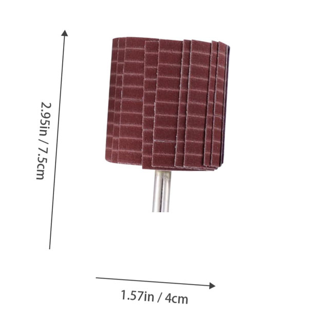 Consumo de polir Rolamentos duráveis Tecido de esmeralda 250*50 mm Grito 240 Arame Abrasivo Rolamentos para polir 5