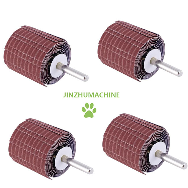 Consumo de polir Rolamentos duráveis Tecido de esmeralda 250*50 mm Grito 240 Arame Abrasivo Rolamentos para polir 6