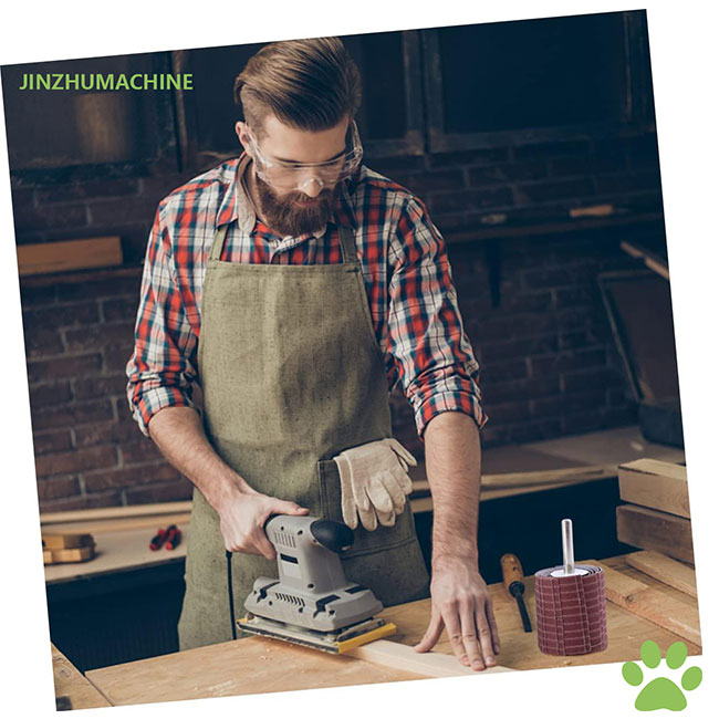 Consumo de polir Rolamentos duráveis Tecido de esmeralda 250*50 mm Grito 240 Arame Abrasivo Rolamentos para polir 10