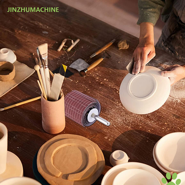 Consumo de polir Rolamentos duráveis Tecido de esmeralda 250*50 mm Grito 240 Arame Abrasivo Rolamentos para polir 9