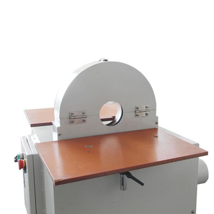 Máquina de polir tubos redondos com motor principal de 2,2 kW e velocidade linear de 17 m/s da correia abrasiva 7