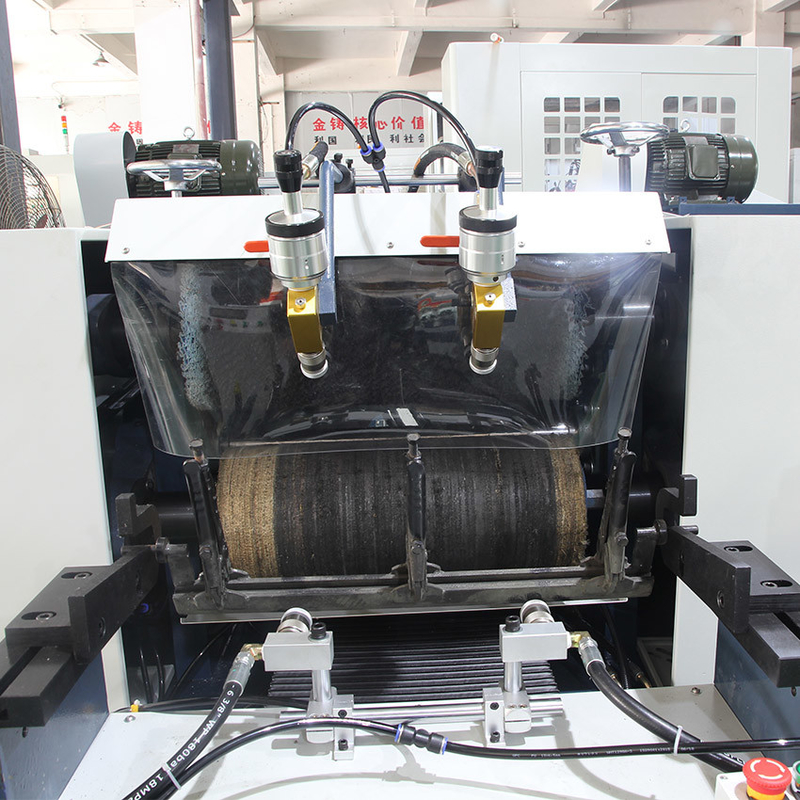 Máquina de polir utensílios de mesa de dois lados Máquina de polir máquinas industriais de polir aço inoxidável