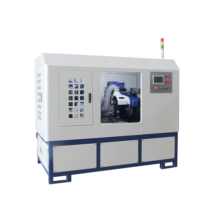 Metal cilindrico automático de metal quatro estações disco Cnc espelho ferramenta Cnc moagem eletro polimento máquina para aço inoxidável