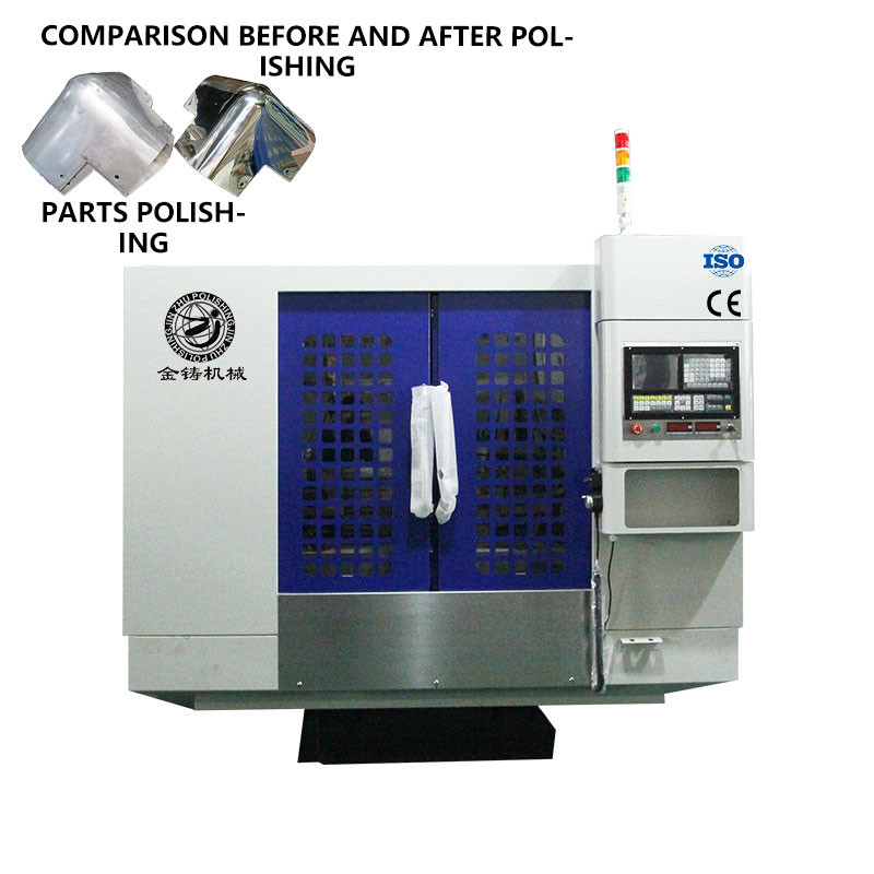 Máquina de torno de metal cnc eficiente Máquina automática sem fio de superfície de 5 eixos Ferramentas de polimento de metal