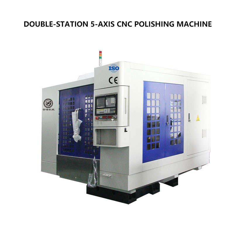 Máquina de torno de metal cnc eficiente Máquina automática sem fio de superfície de 5 eixos Ferramentas de polimento de metal