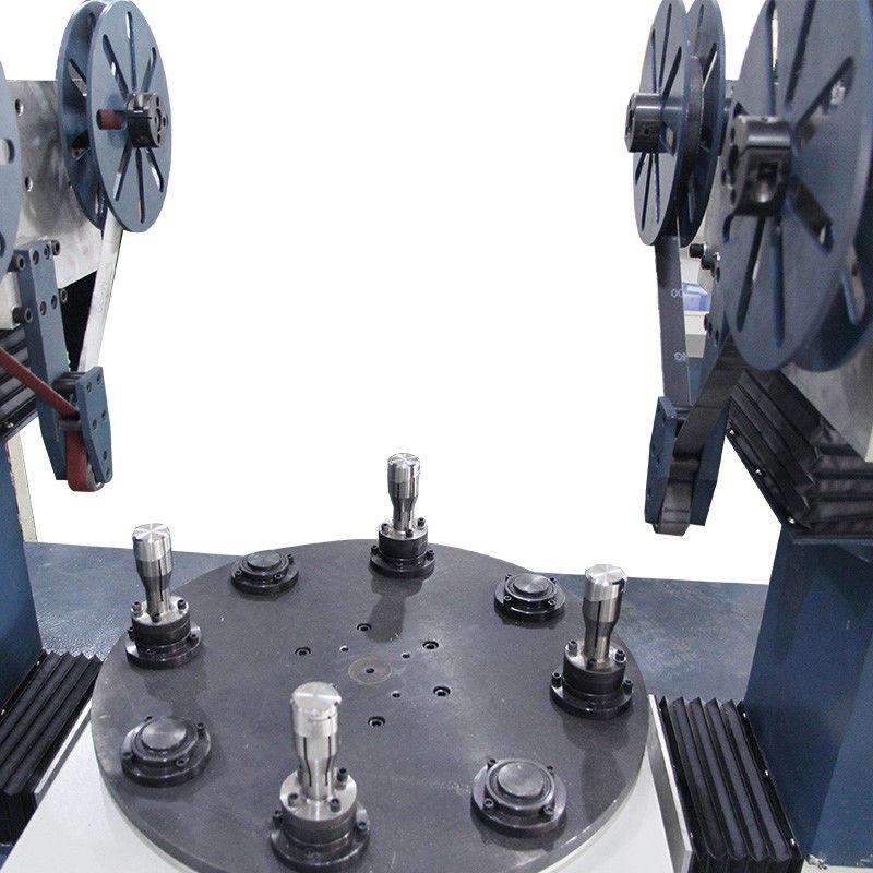 Máquina de Polimento de Disco de Lixa de Cabeça Dupla Industrial de Metal da Capa Externa nº 4, Máquina de Trefilação para Fio de Aço